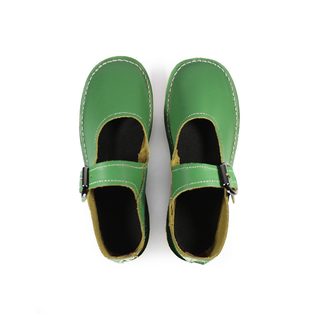 Buckle Pumps - Green