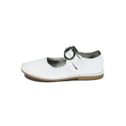 Buckle Pumps - White