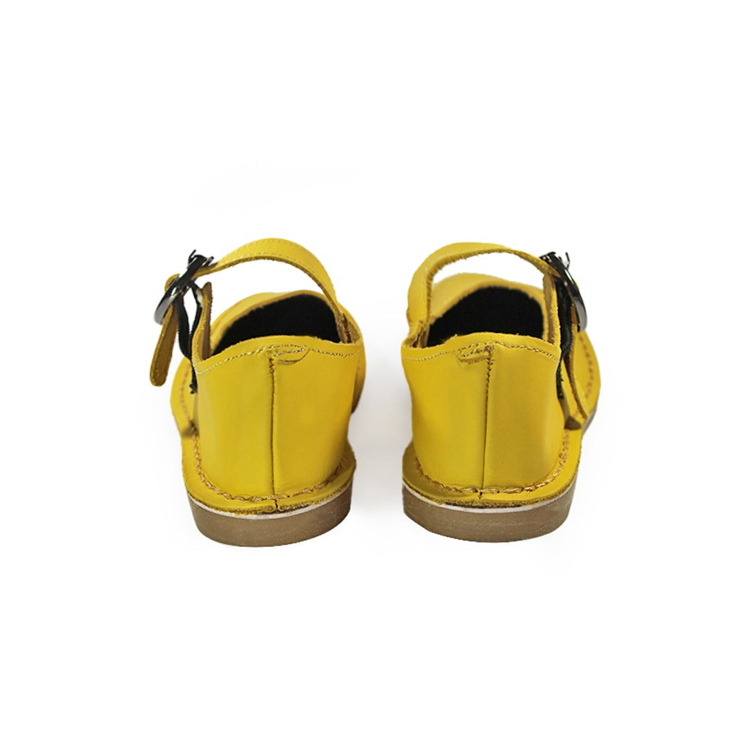 Buckle Pumps - Yellow