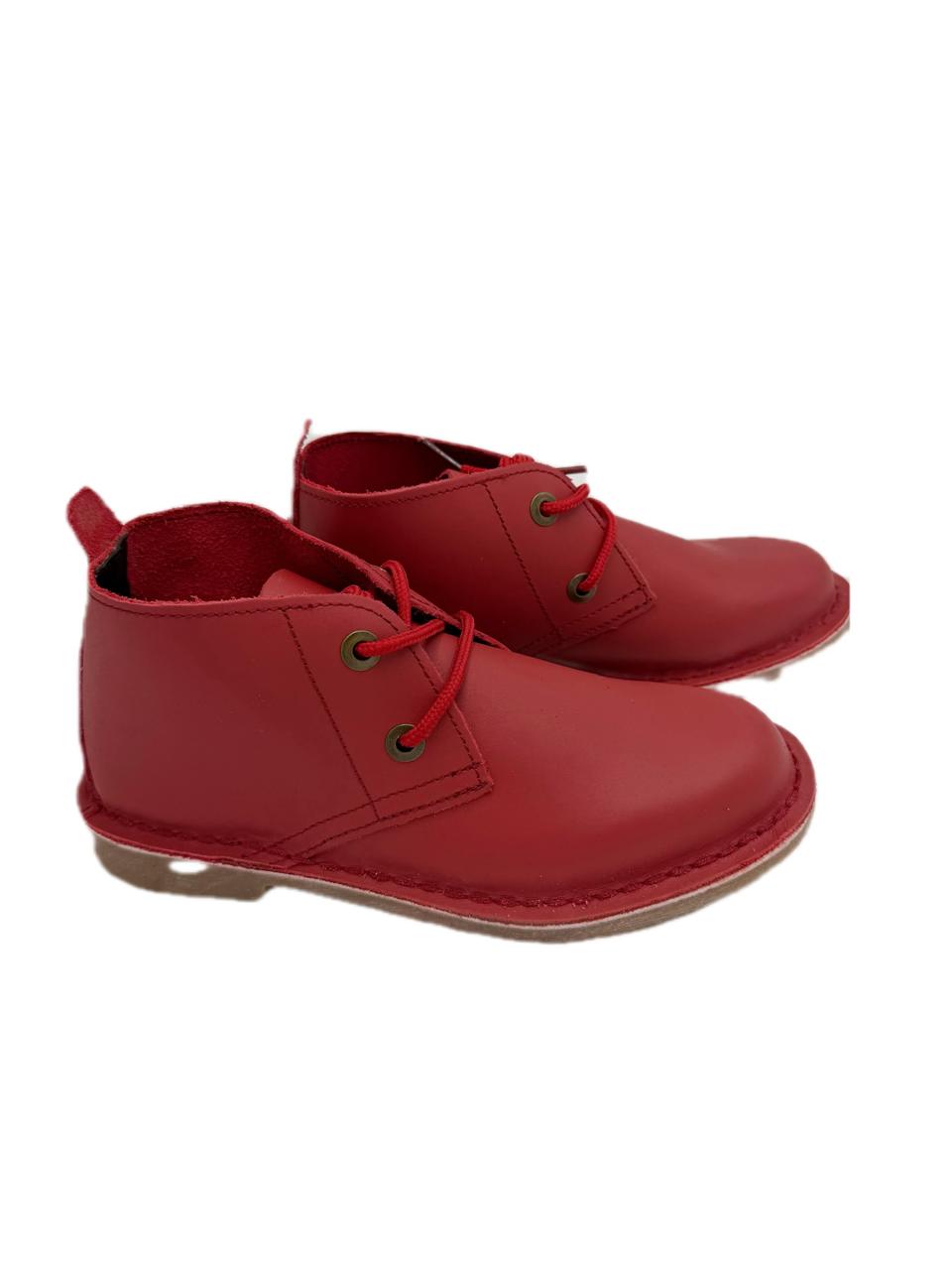 Unisex Red Vellies