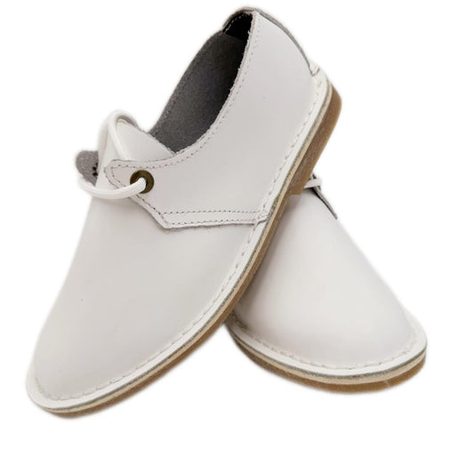 One Lace Pumps - White