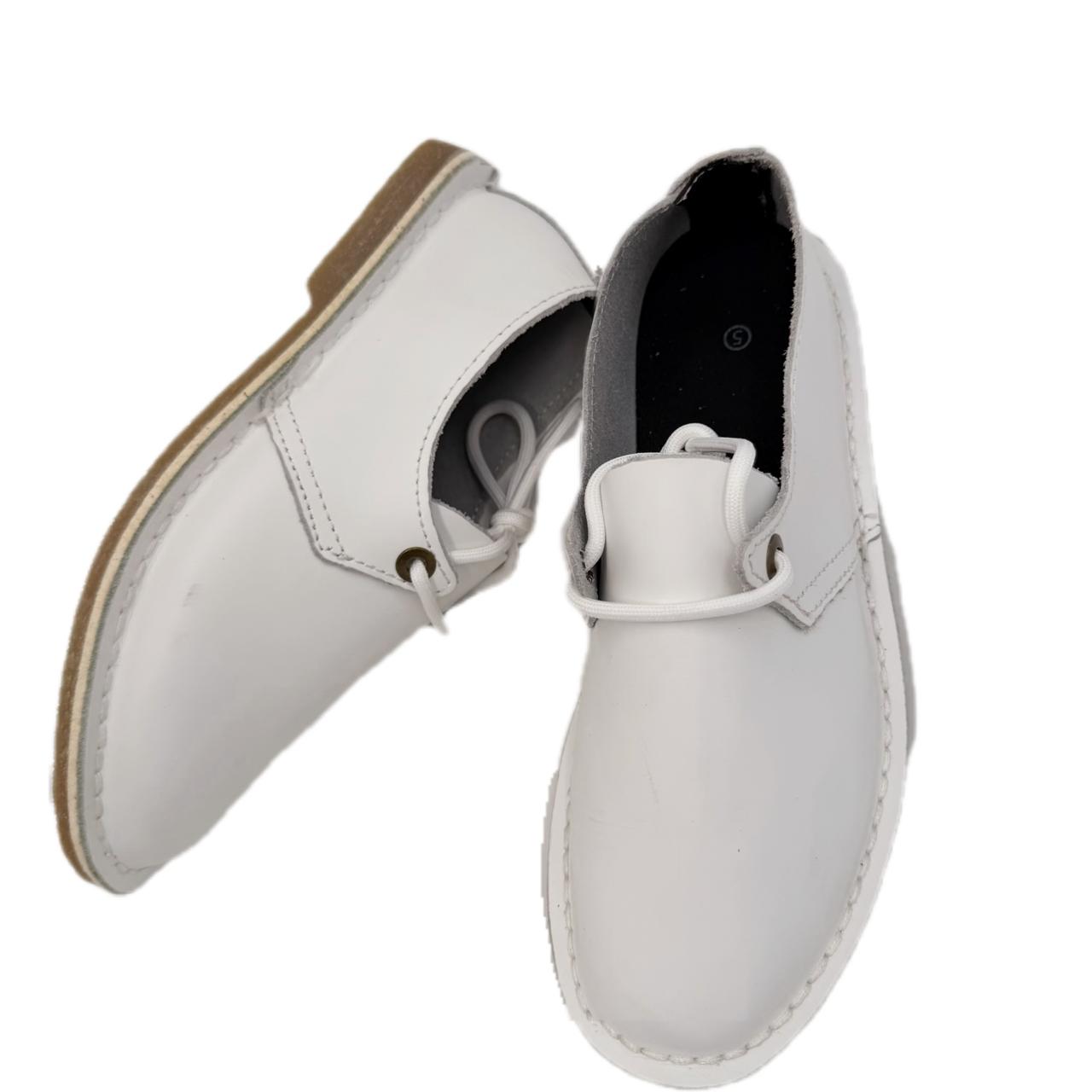 One Lace Pumps - White