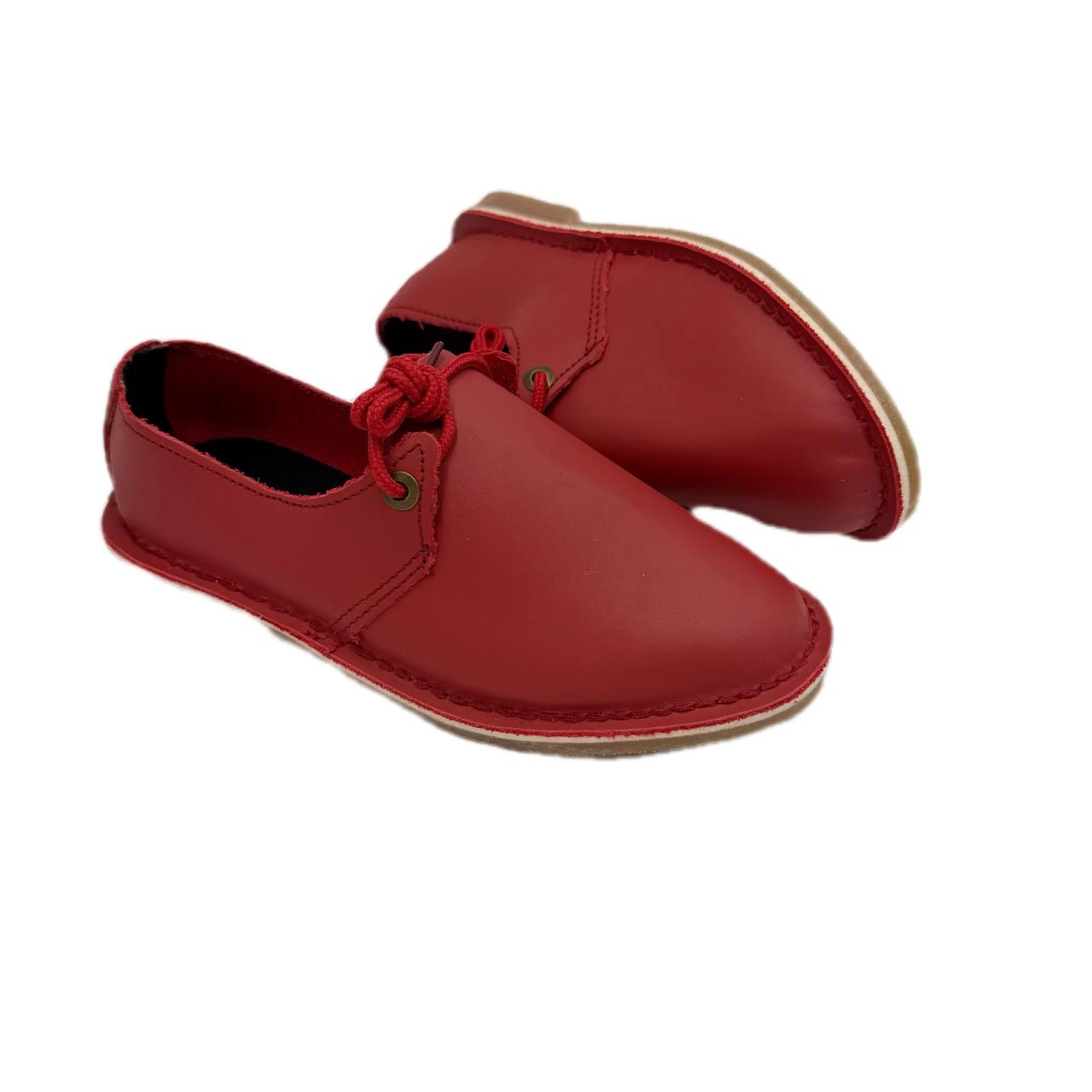 One Lace Pumps - Red