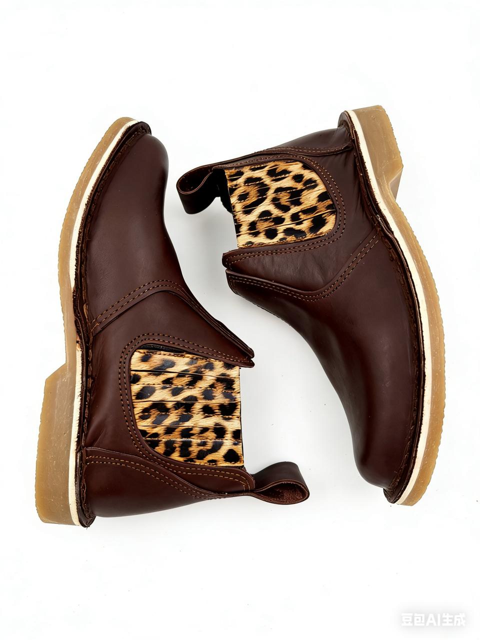 Chelsea Vellies - Leopard Print