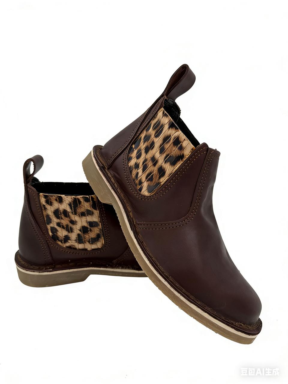 Chelsea Vellies - Leopard Print