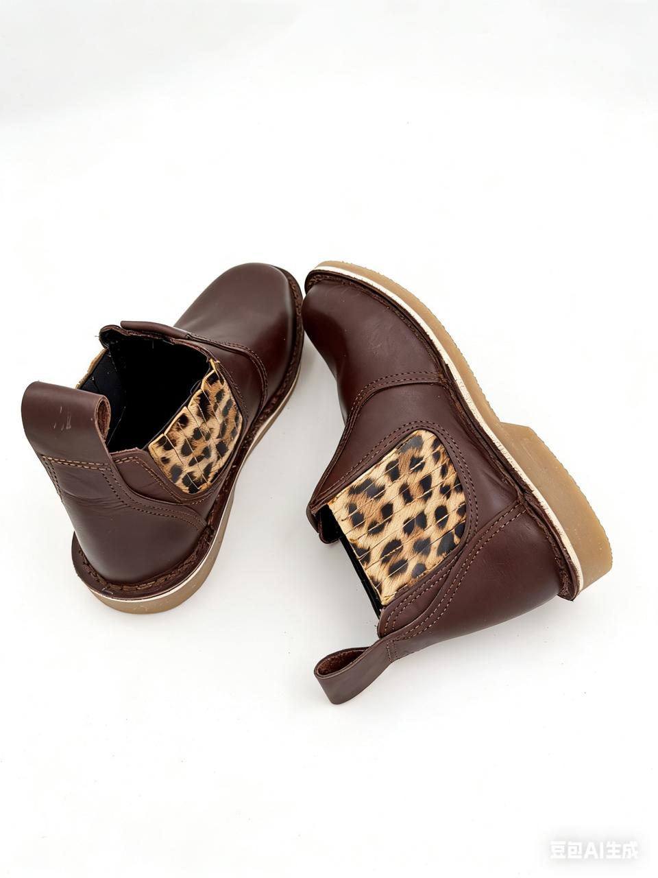 Chelsea Vellies - Leopard Print