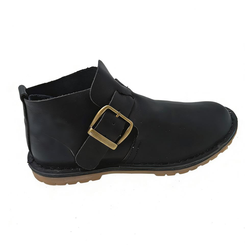Ladies Crossover Buckle Bootie
