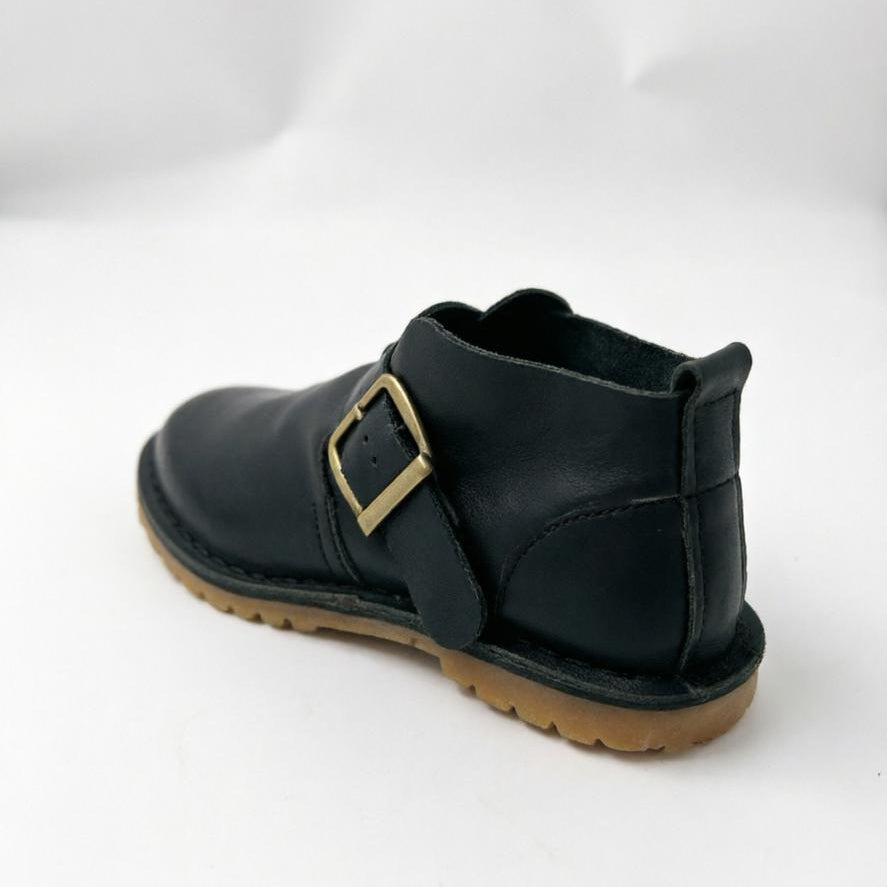 Ladies Crossover Buckle Bootie