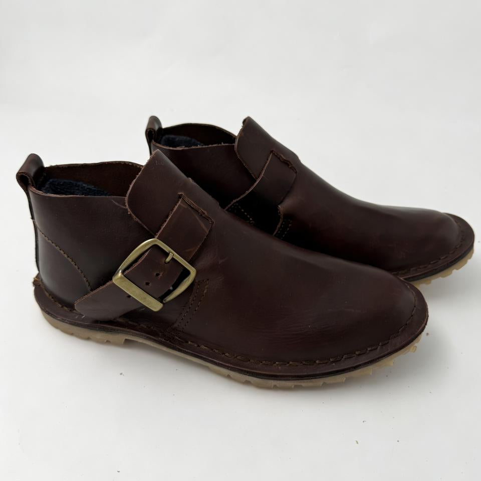 Ladies Crossover Buckle Bootie