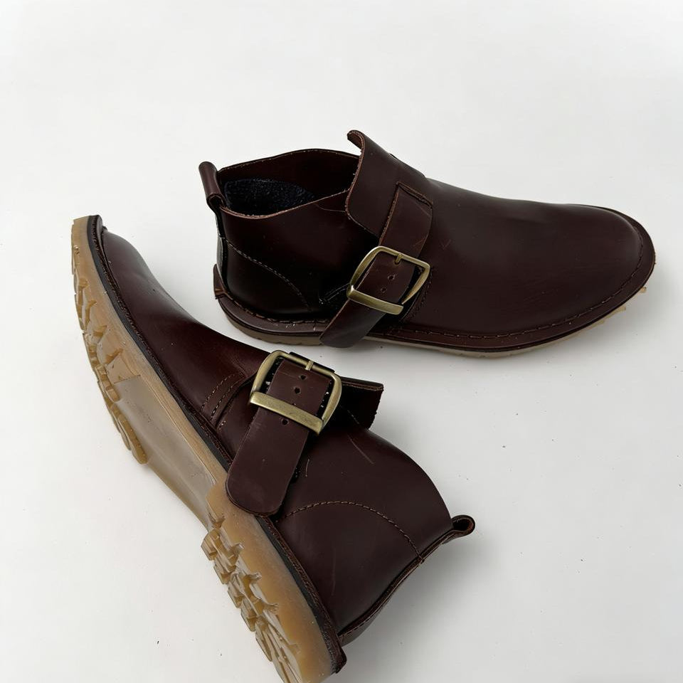 Ladies Crossover Buckle Bootie