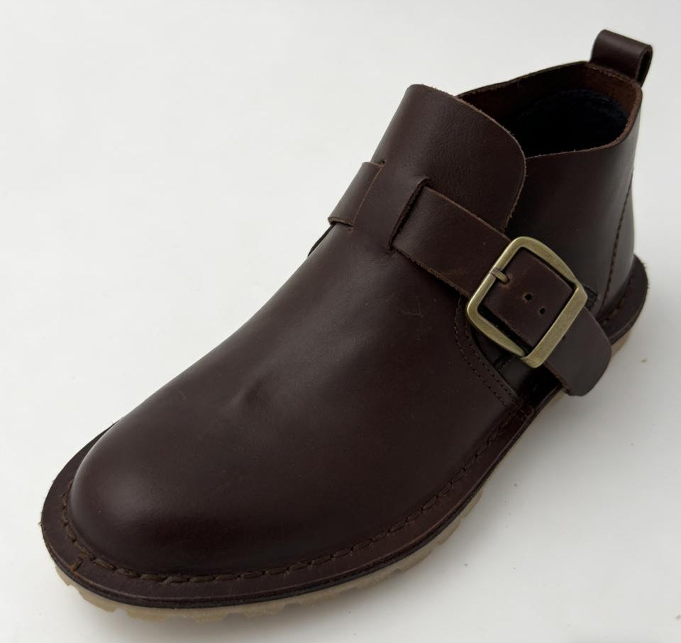 Ladies Crossover Buckle Bootie