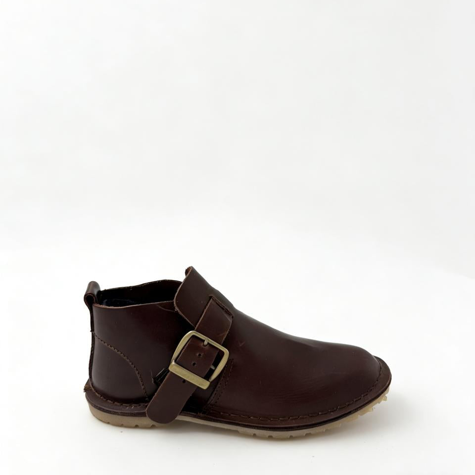 Ladies Crossover Buckle Bootie