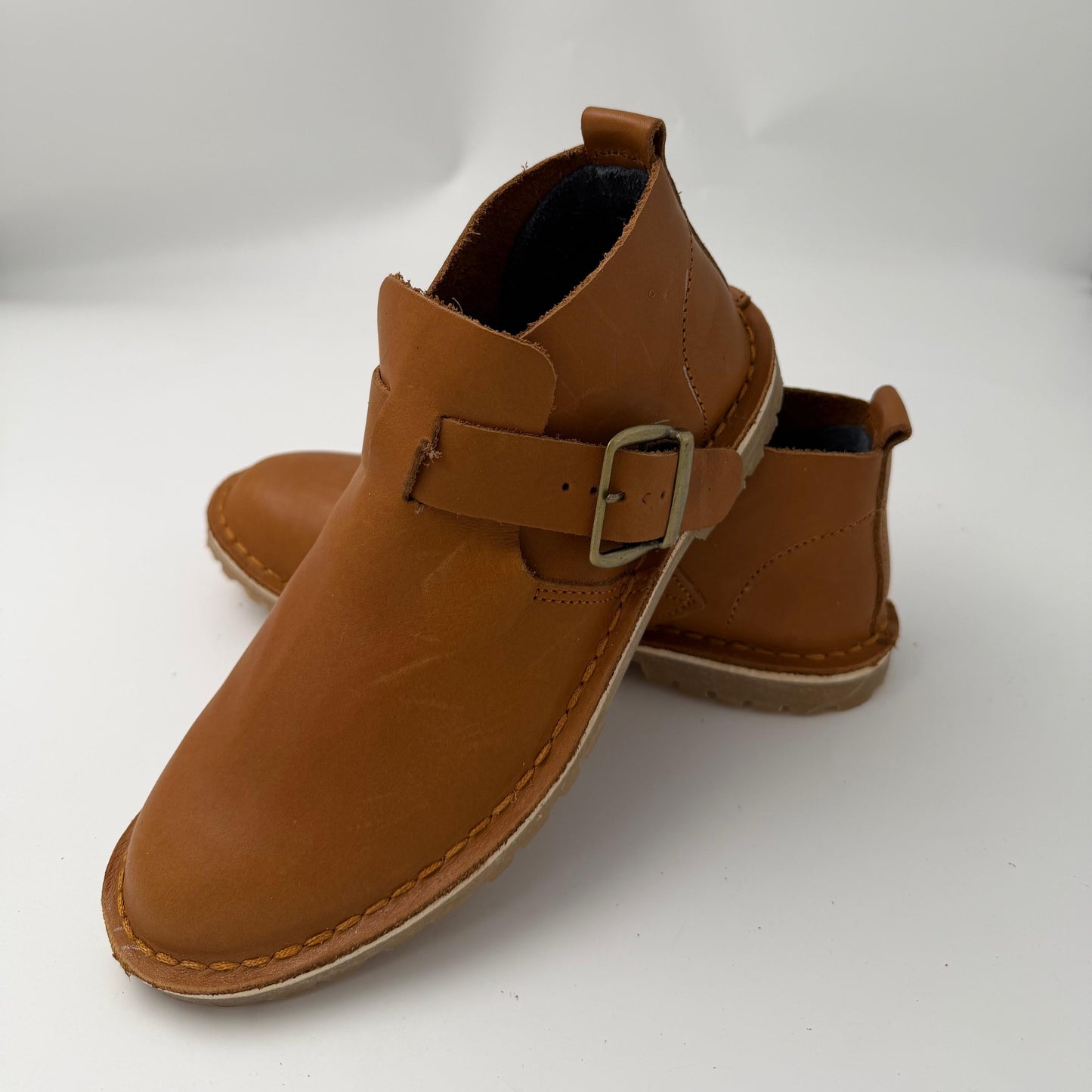 Ladies Crossover Buckle Bootie