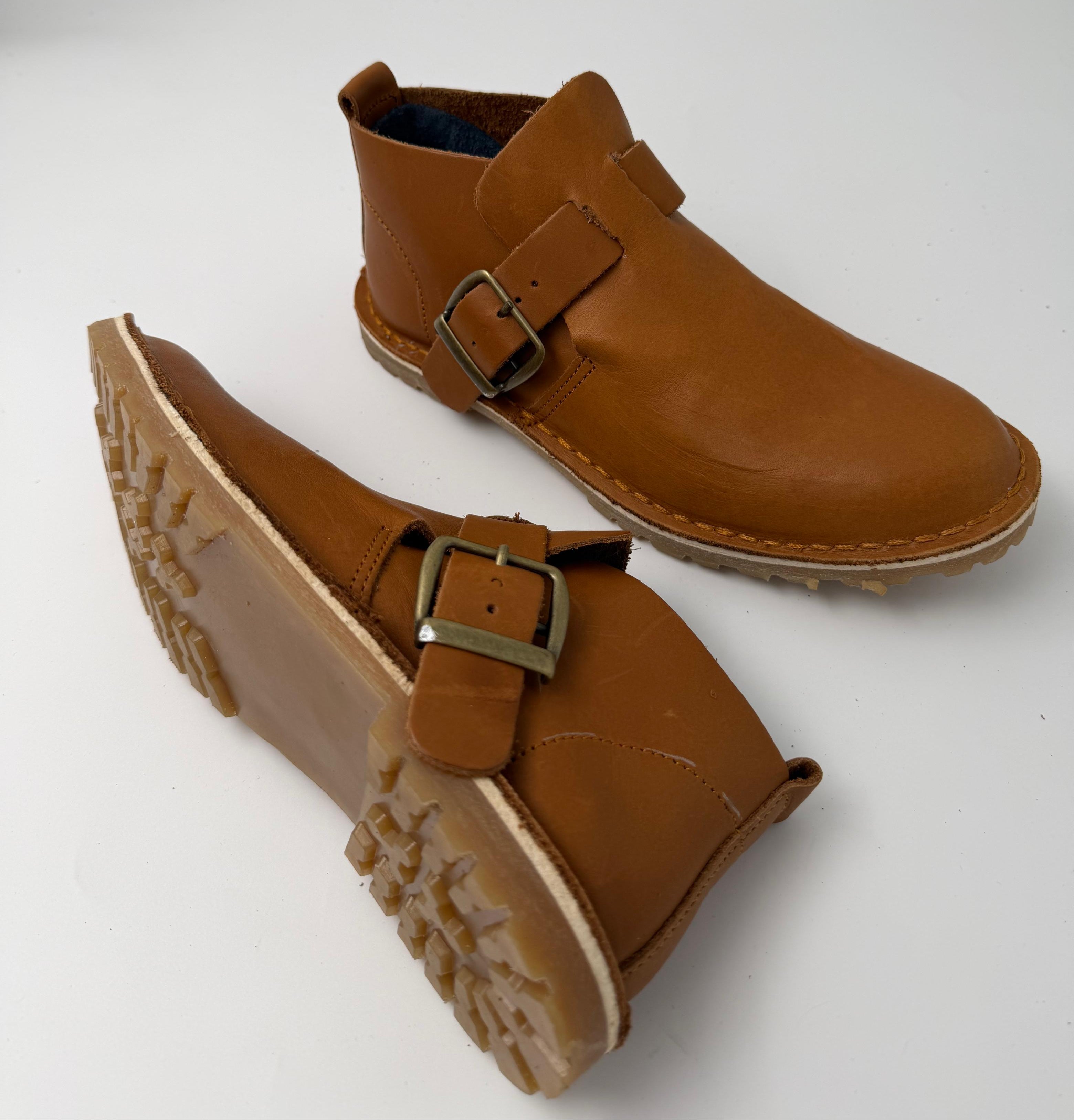 Ladies Crossover Buckle Bootie