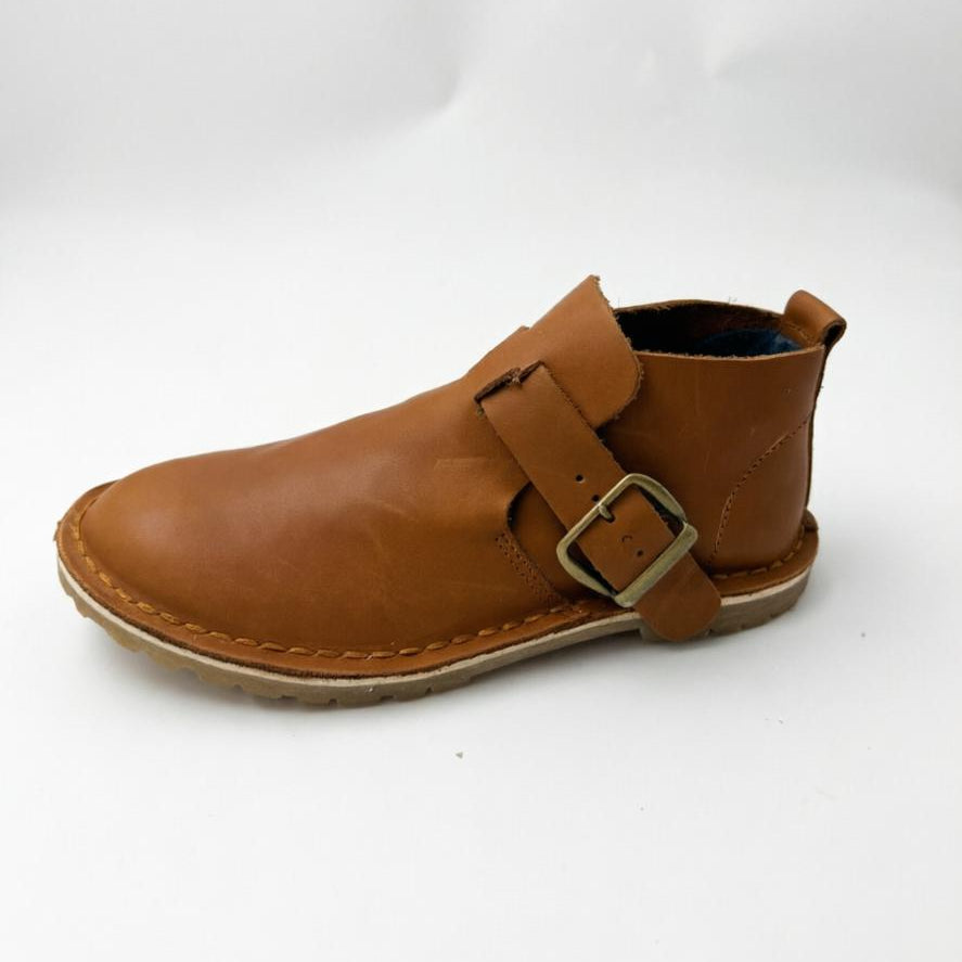 Ladies Crossover Buckle Bootie