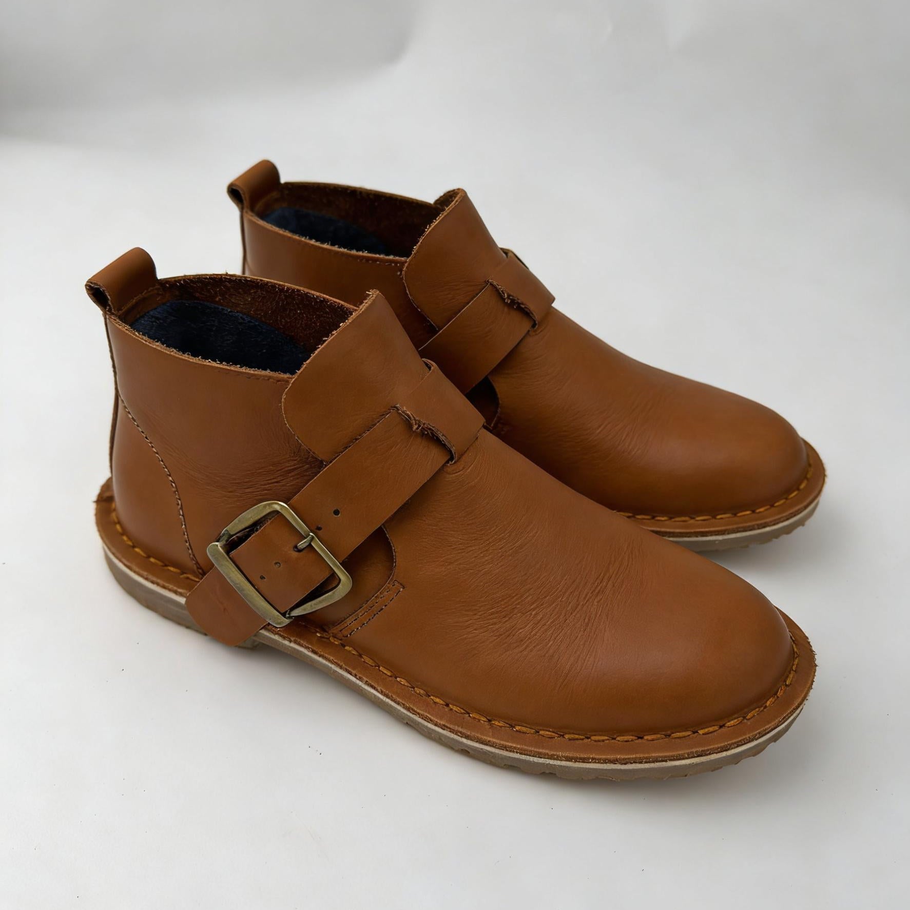 Ladies Crossover Buckle Bootie