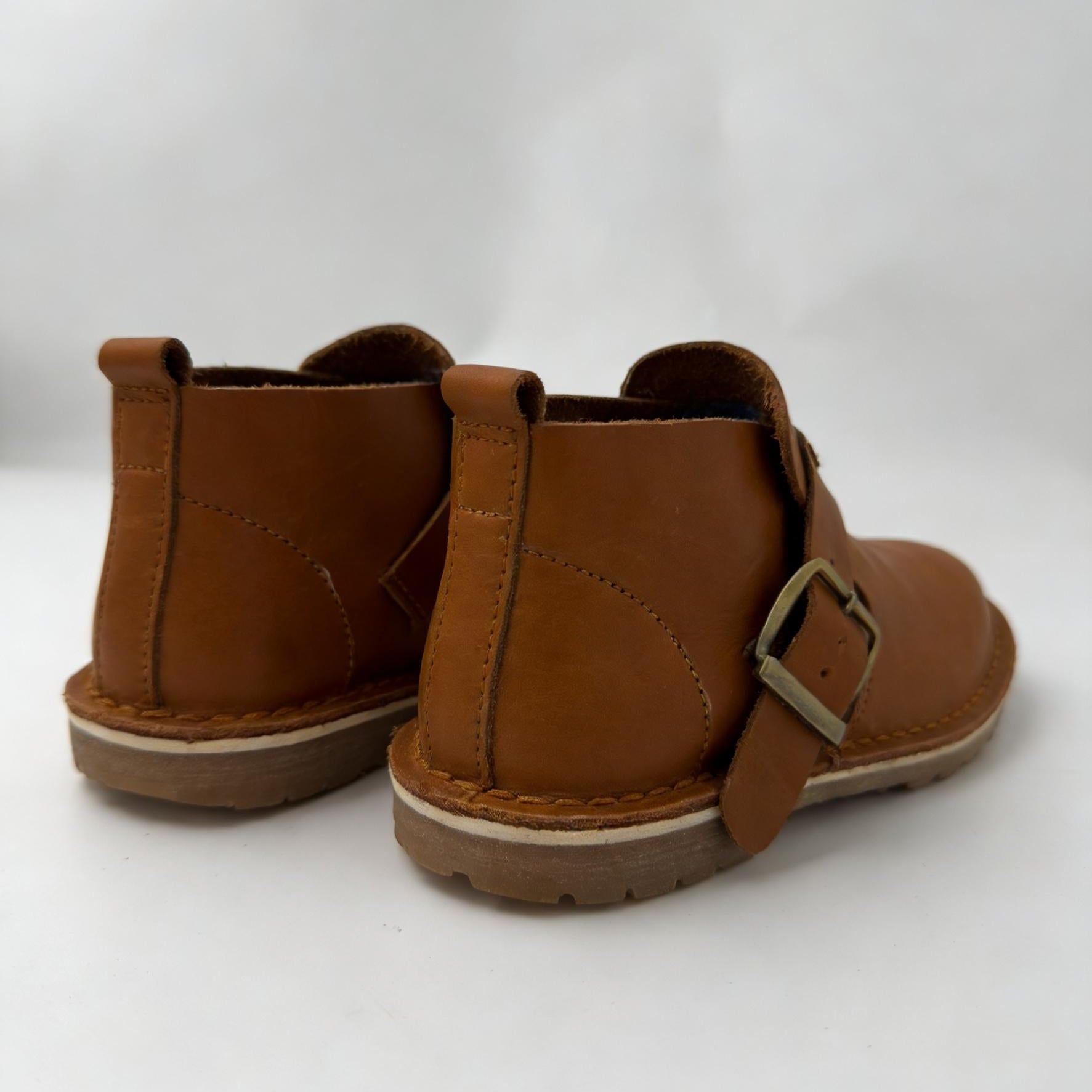 Ladies Crossover Buckle Bootie