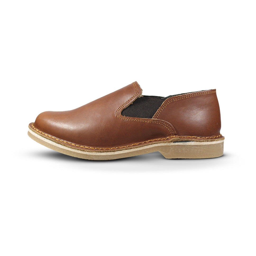 Slip-on Vellies - Cognac