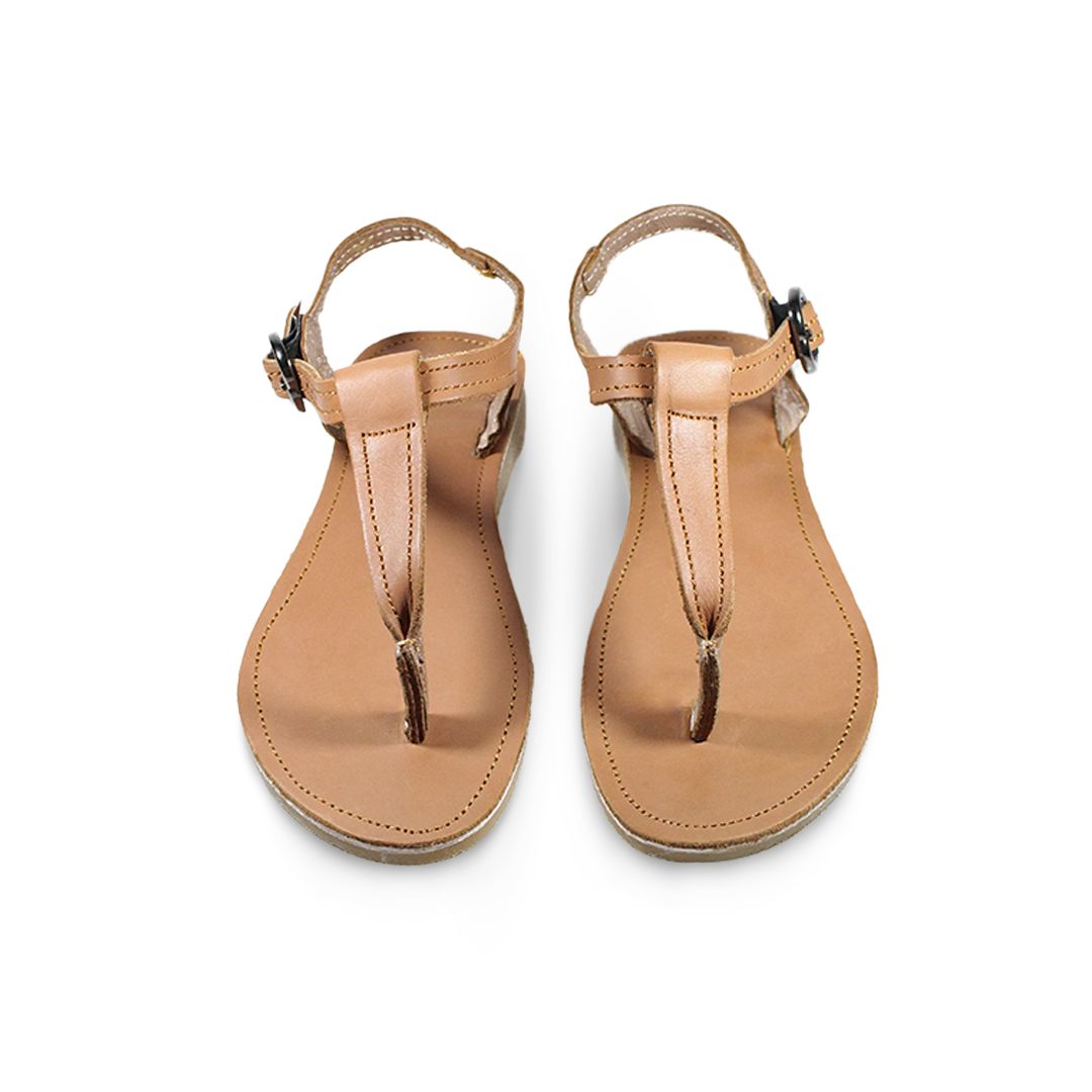 Sunstep Leather Sandals - Tan