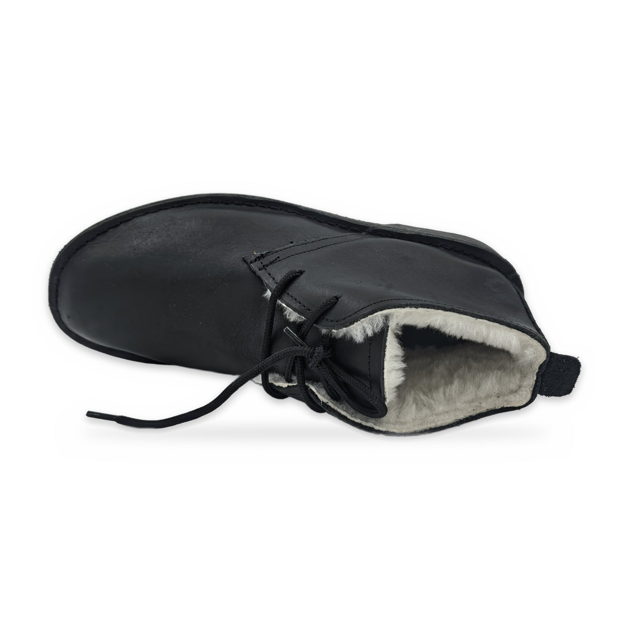 Wool-lined Farmers Vellies – Black