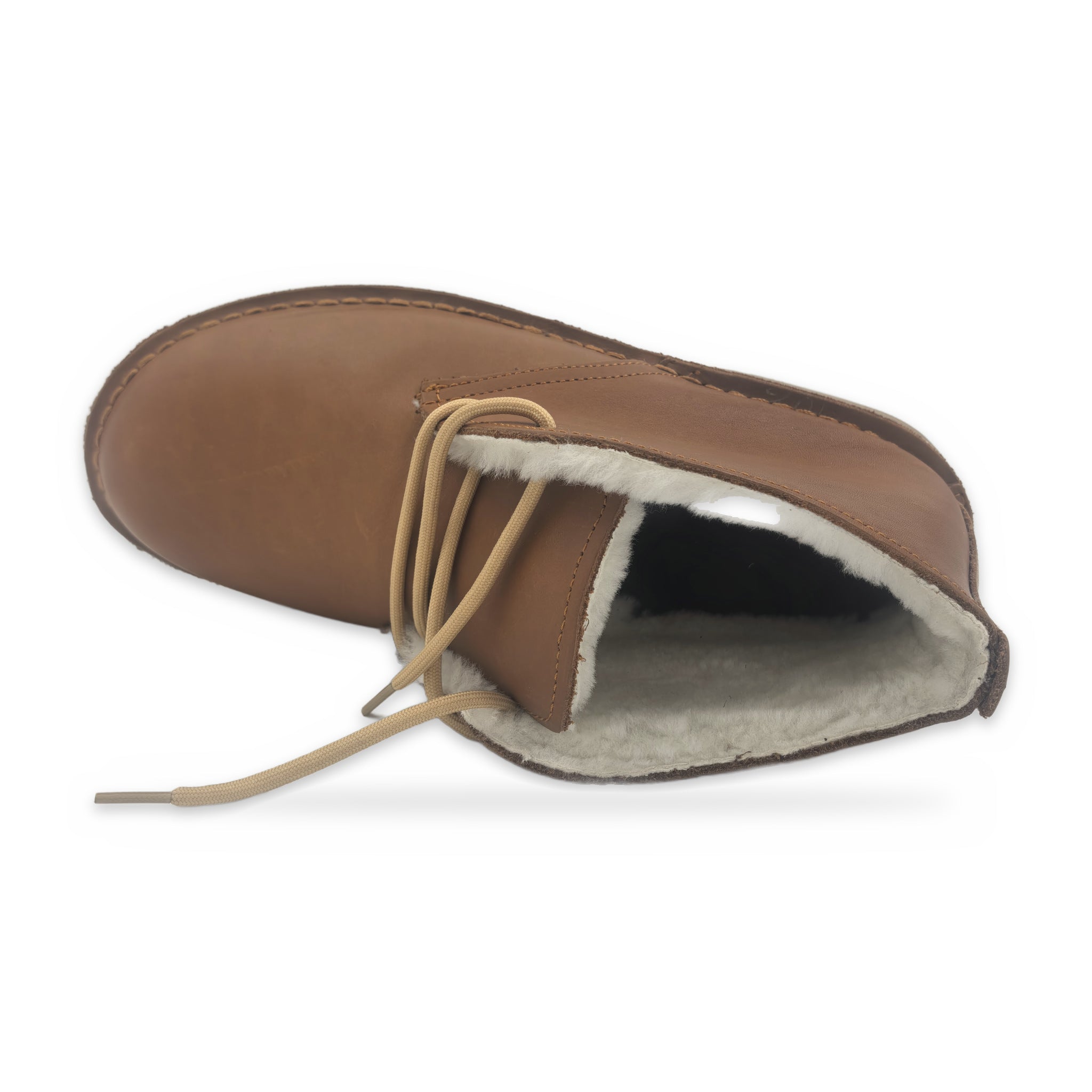 Ladies Wool-lined Farmers Vellies – Tan