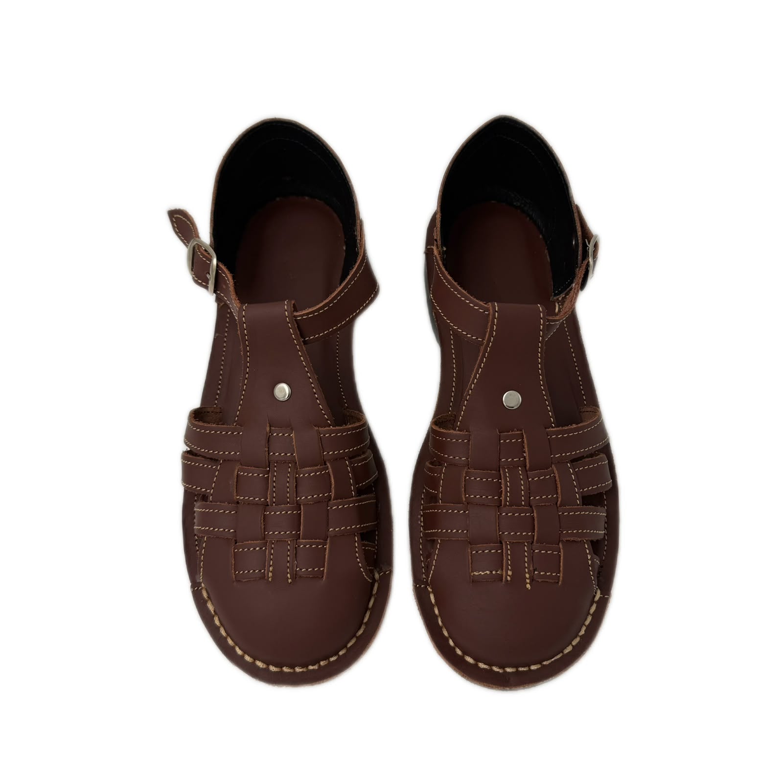 Grandpa Sandals – Dark Brown