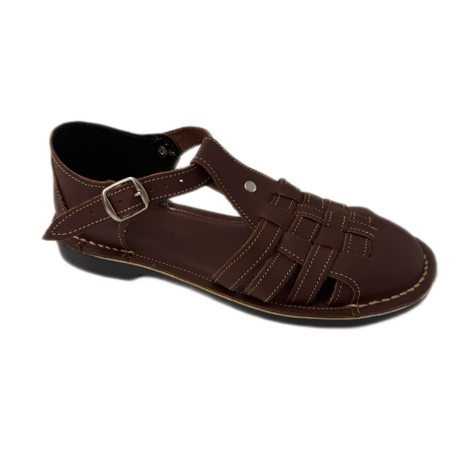 Grandpa Sandals – Dark Brown