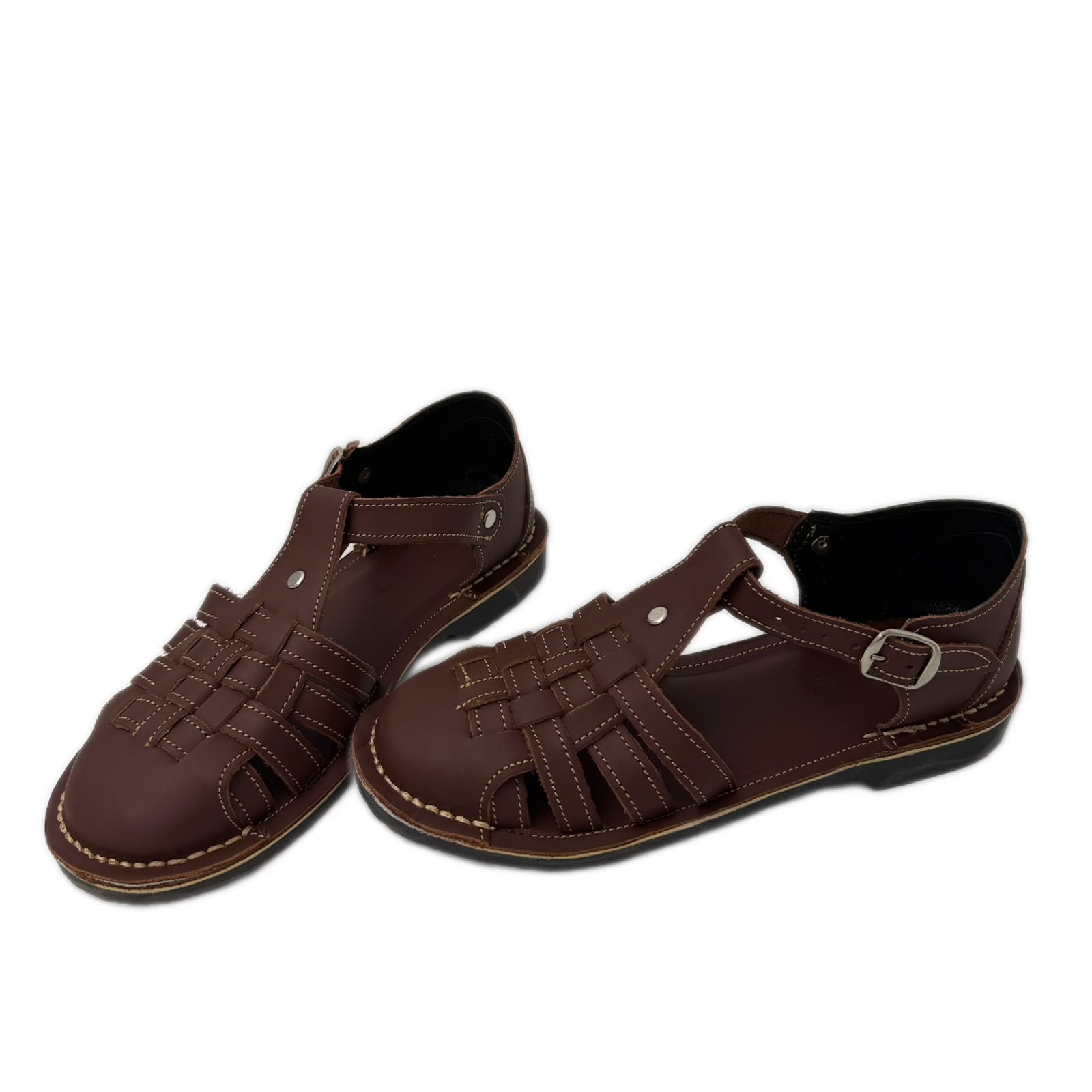 Grandpa Sandals – Dark Brown