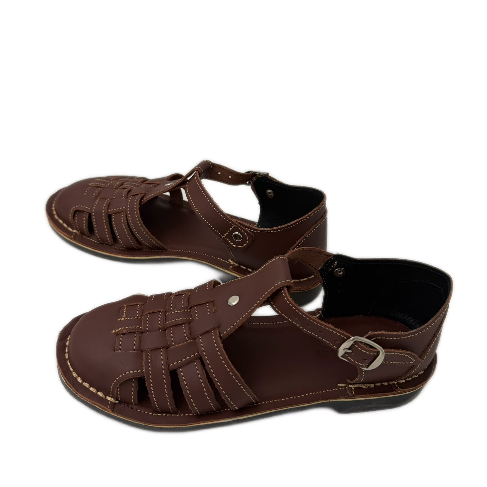 Grandpa Sandals – Dark Brown