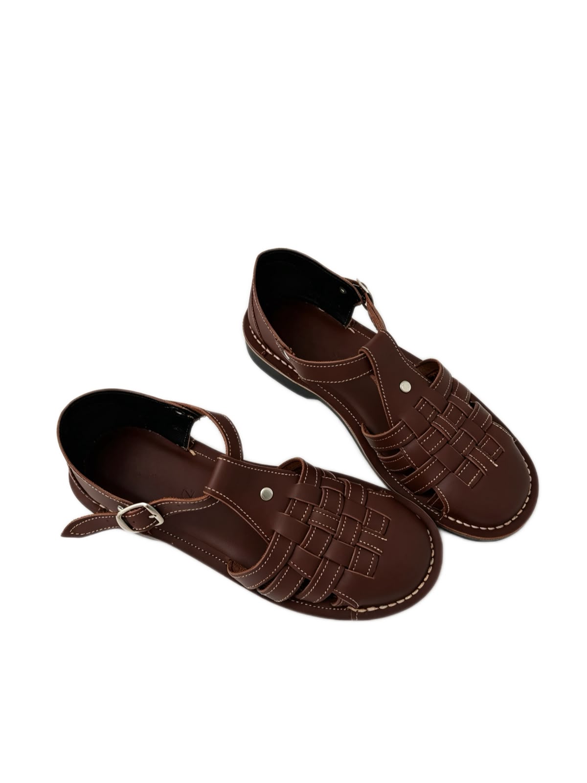 Grandpa Sandals – Dark Brown