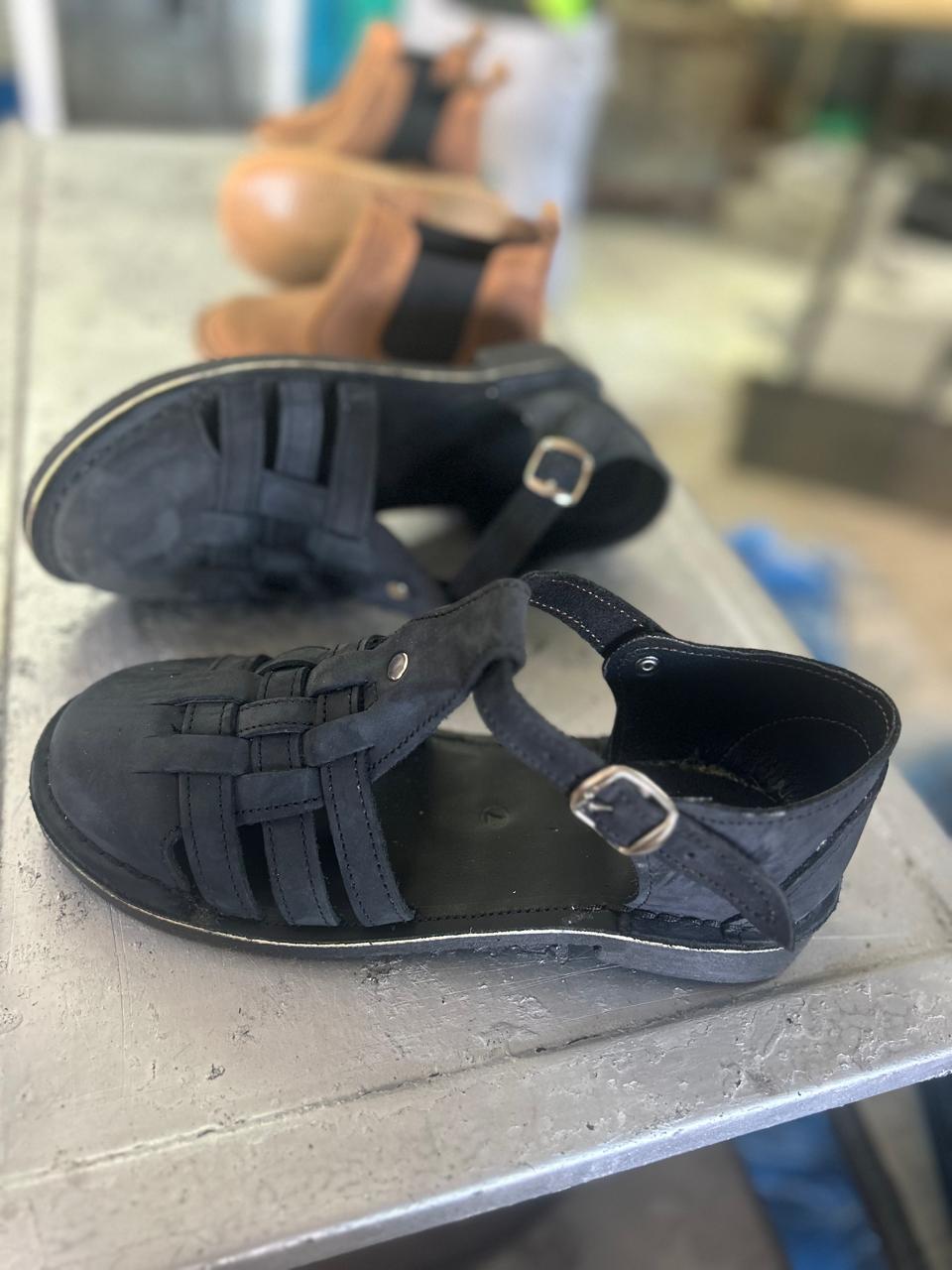 Grandpa Sandals – Navy