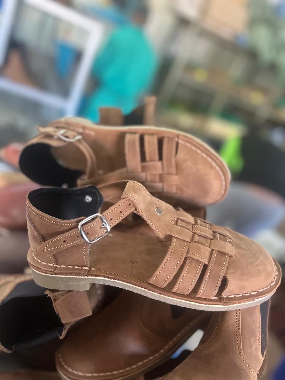 Grandpa Sandals – Tan