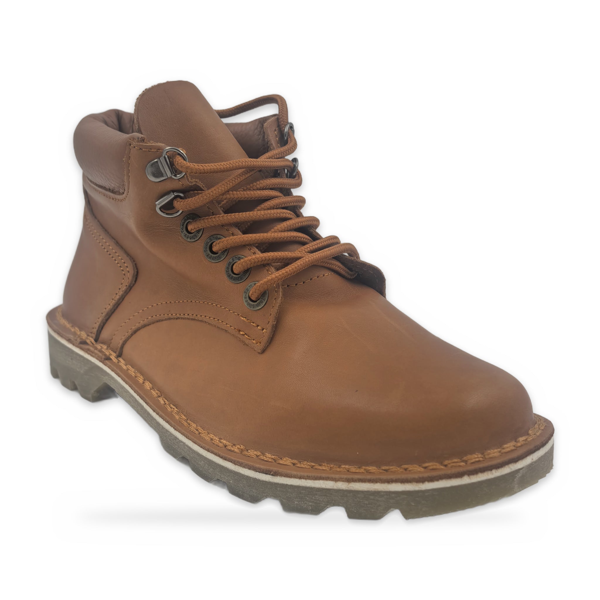Hiker Vellie Boots – Tan