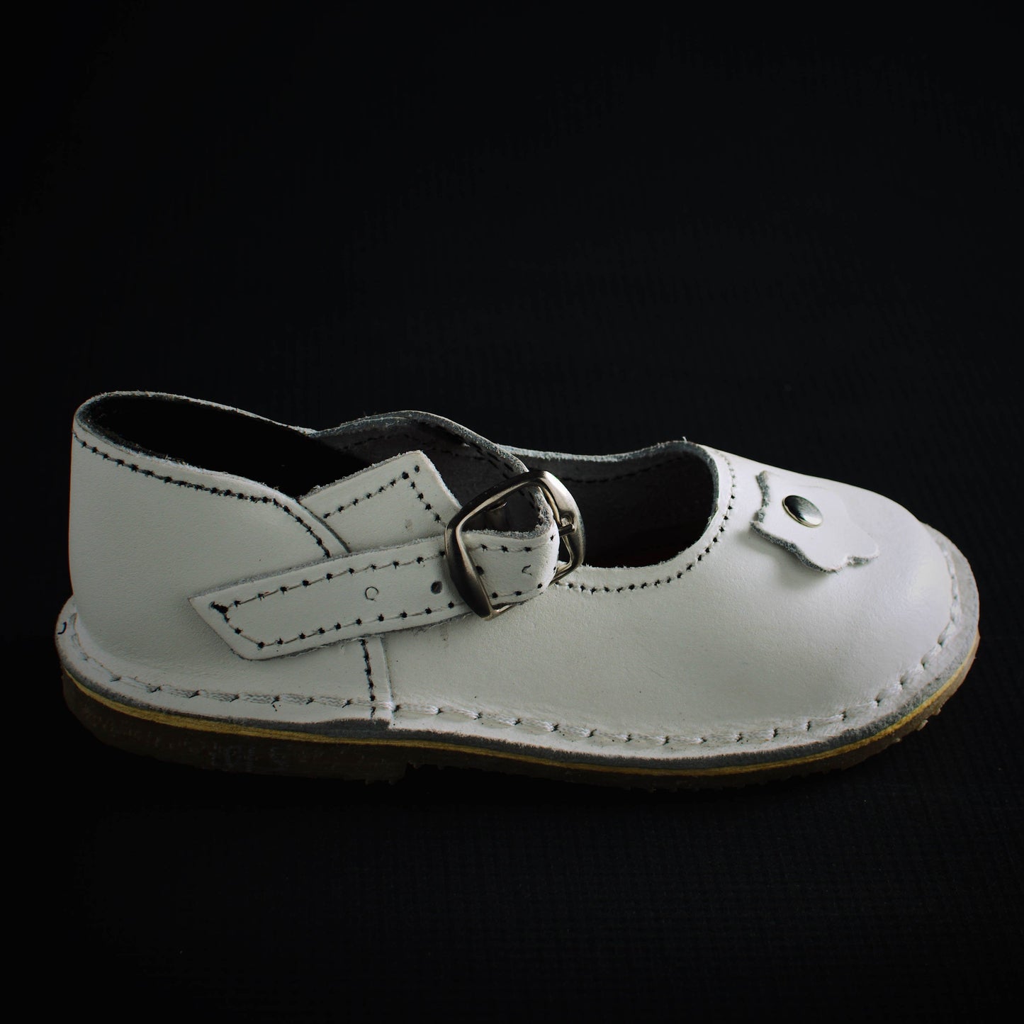 kids Mary Jane vellies - white 2