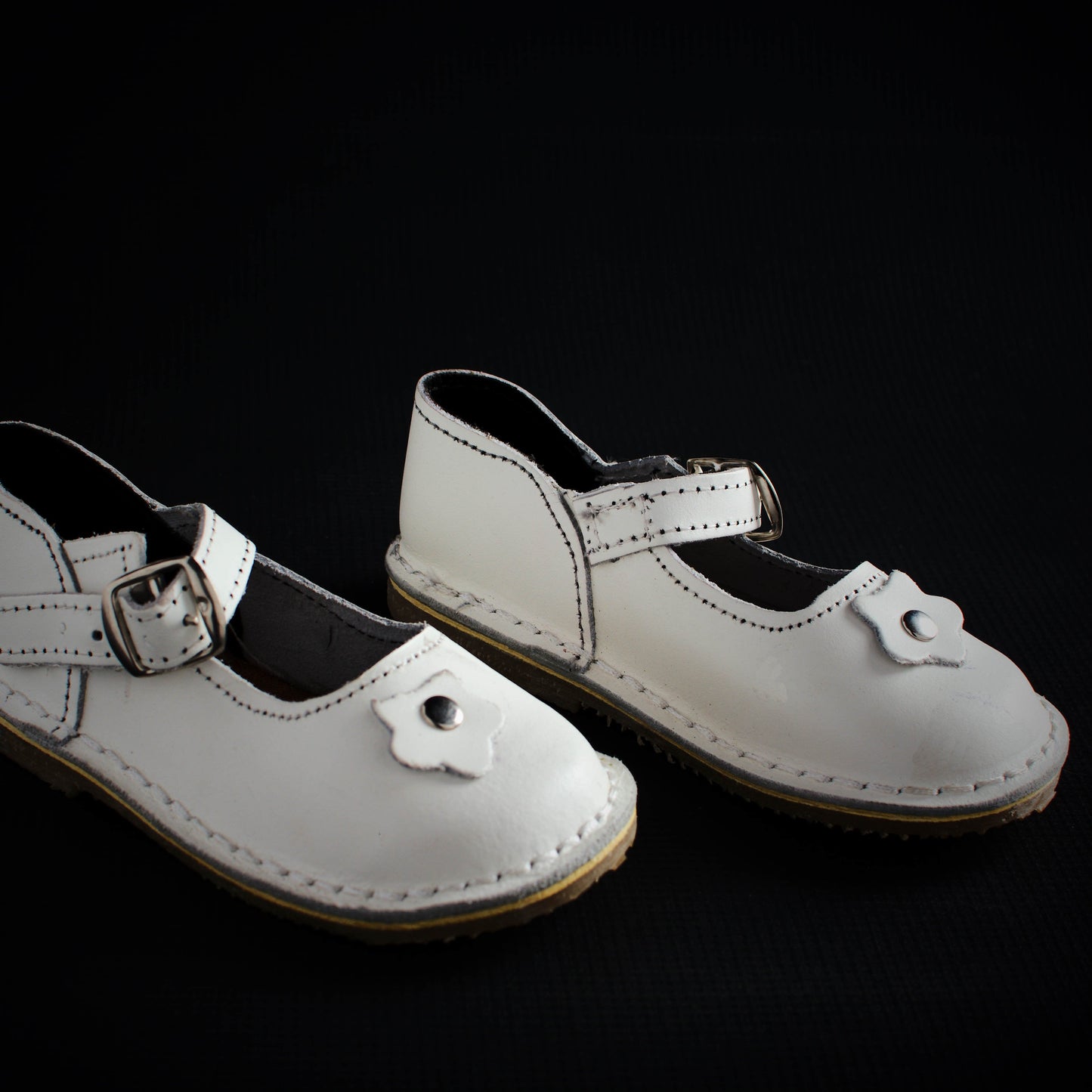 kids Mary Jane vellies - white 3