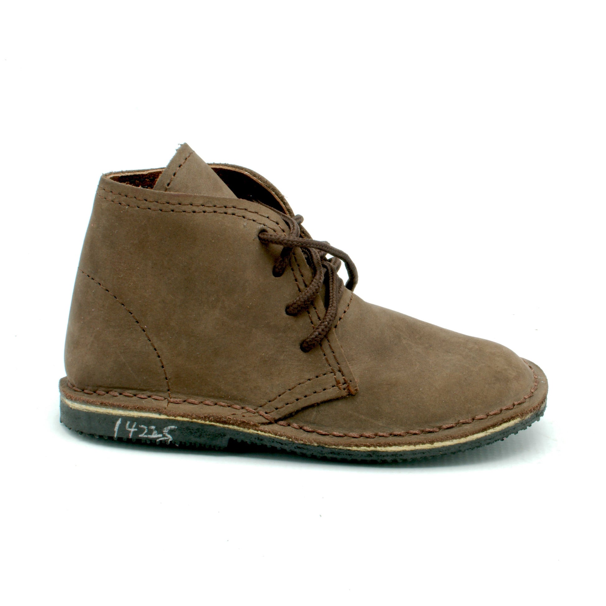 kids urban vellies - dark brown