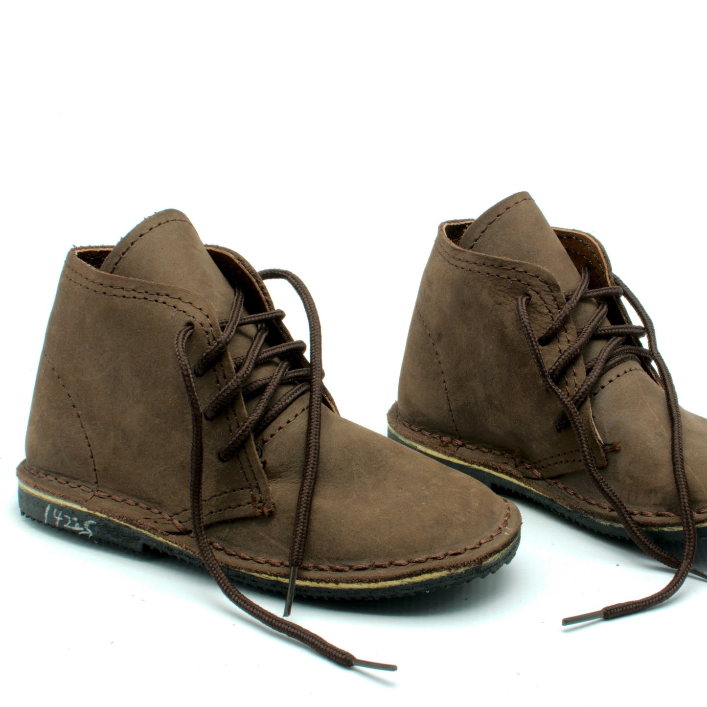 kids urban vellies - dark brown 2