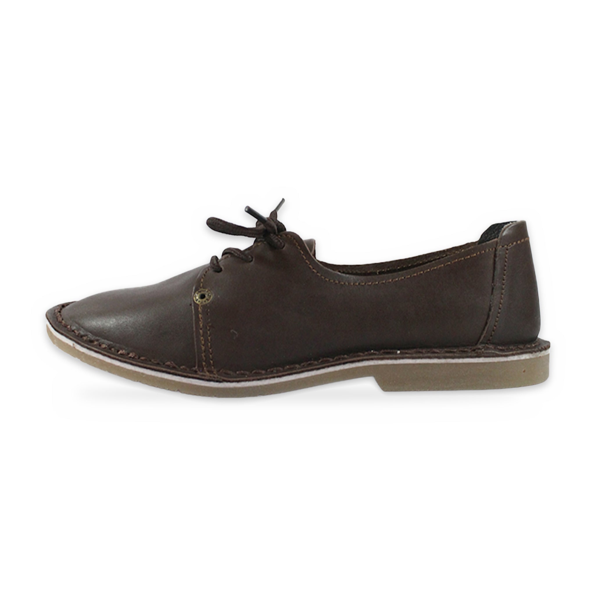 Laced Vellie Pumps – Dark Brown