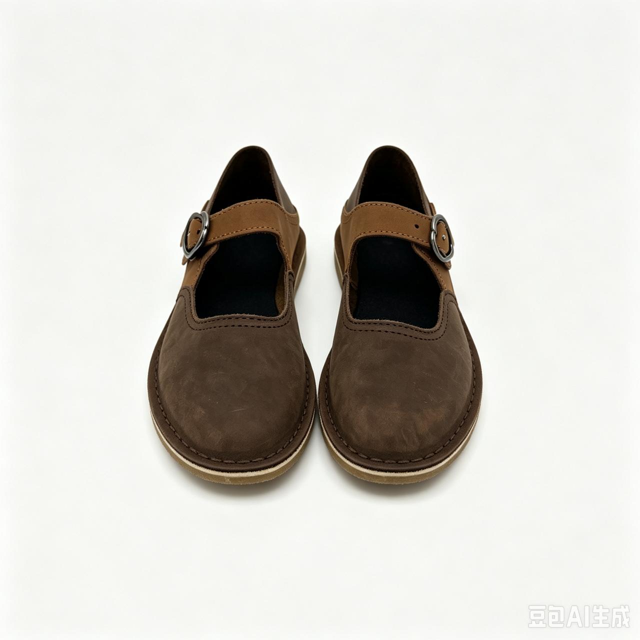 Convertible cross-strap Genuine Leather Pump Sandals