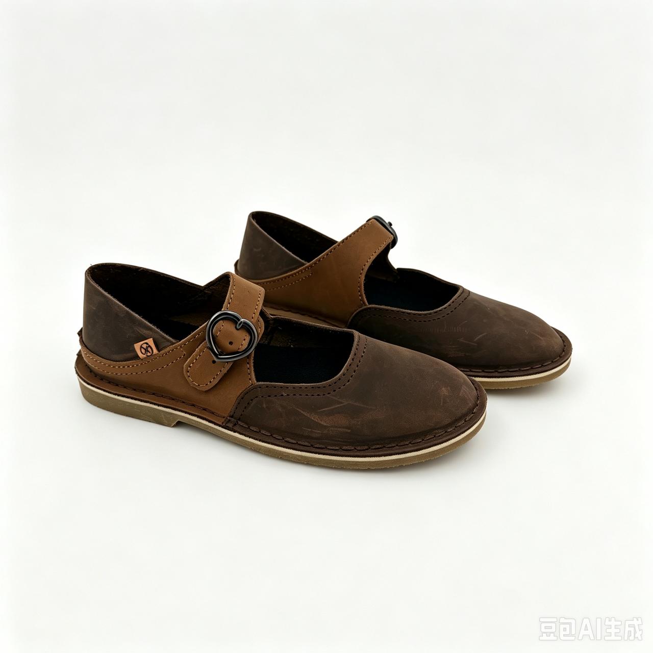 Convertible cross-strap Genuine Leather Pump Sandals