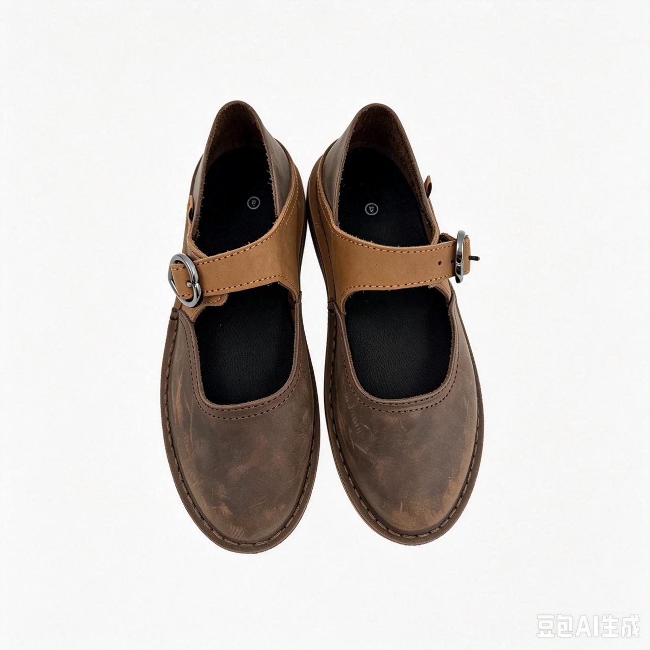 Convertible cross-strap Genuine Leather Pump Sandals