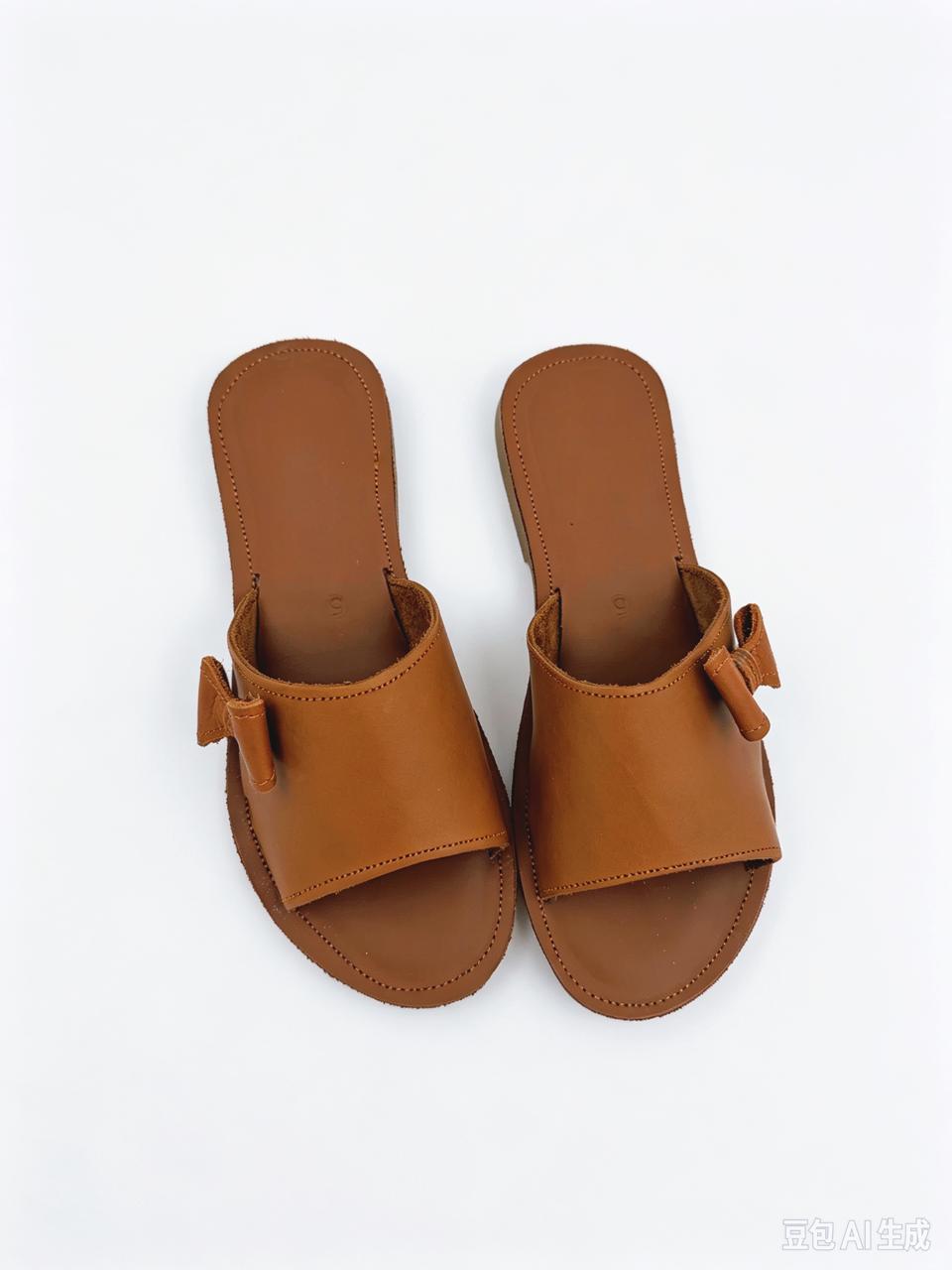 Queen Leather Slip On