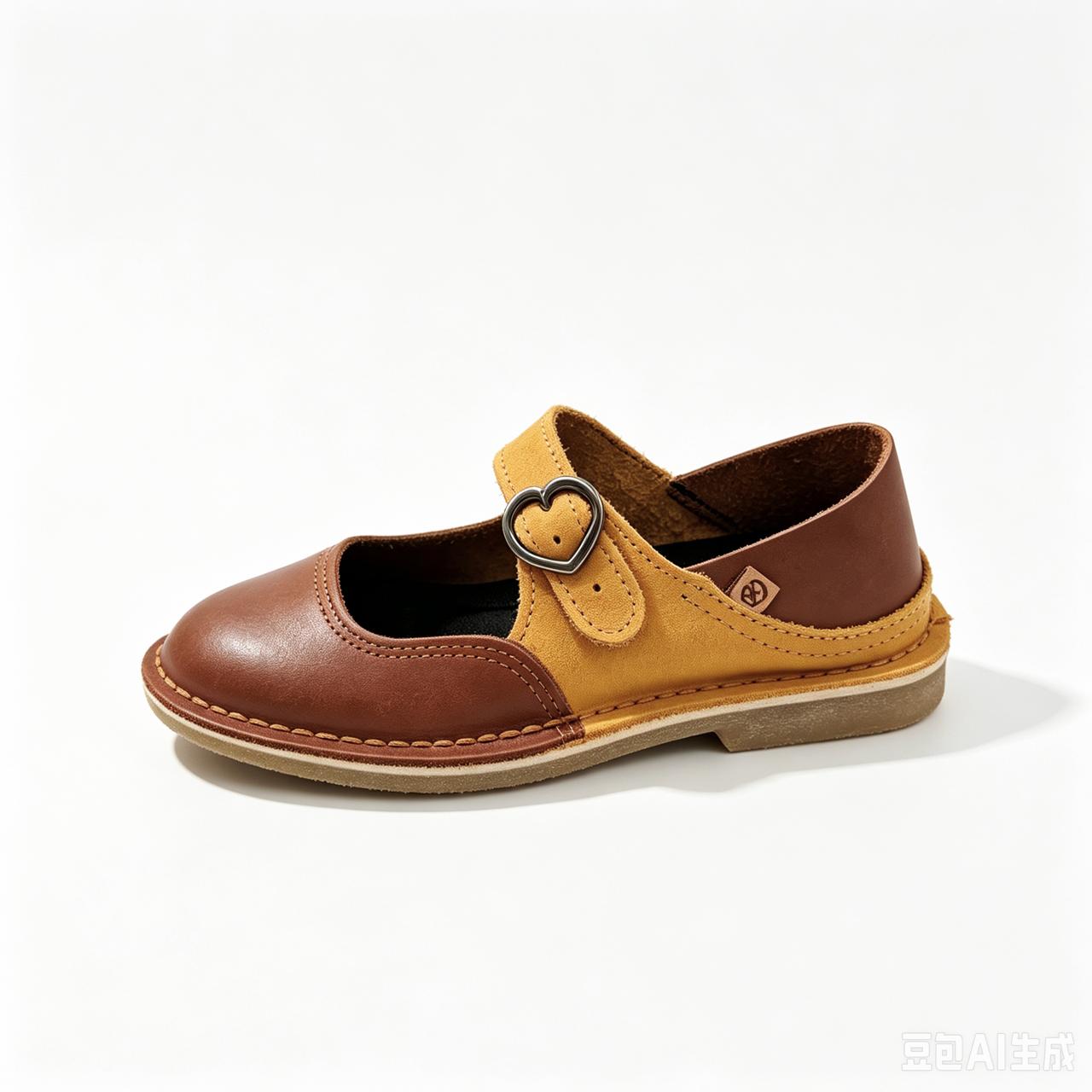 Convertible cross-strap Genuine Leather Pump Sandals
