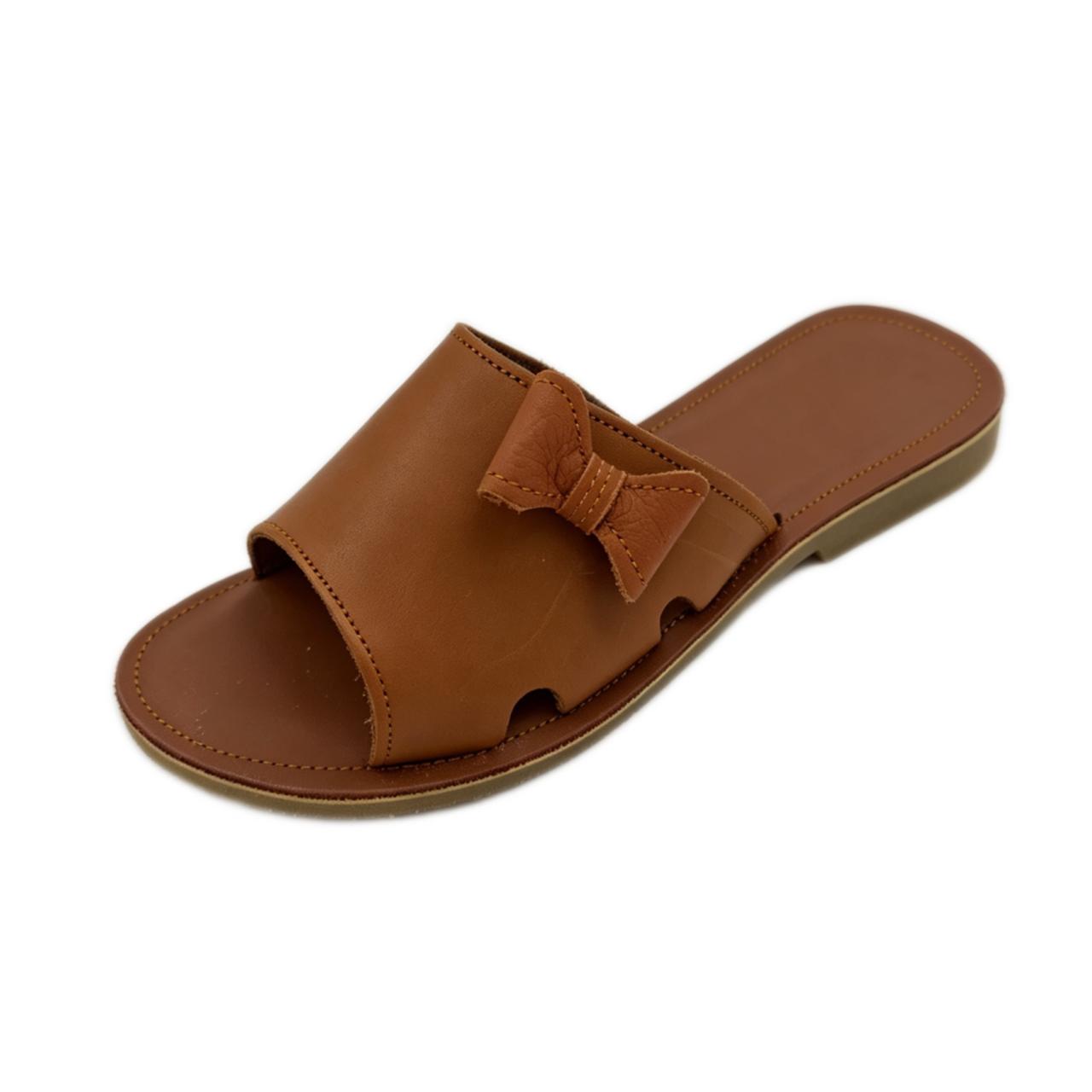 Queen Leather Slip On