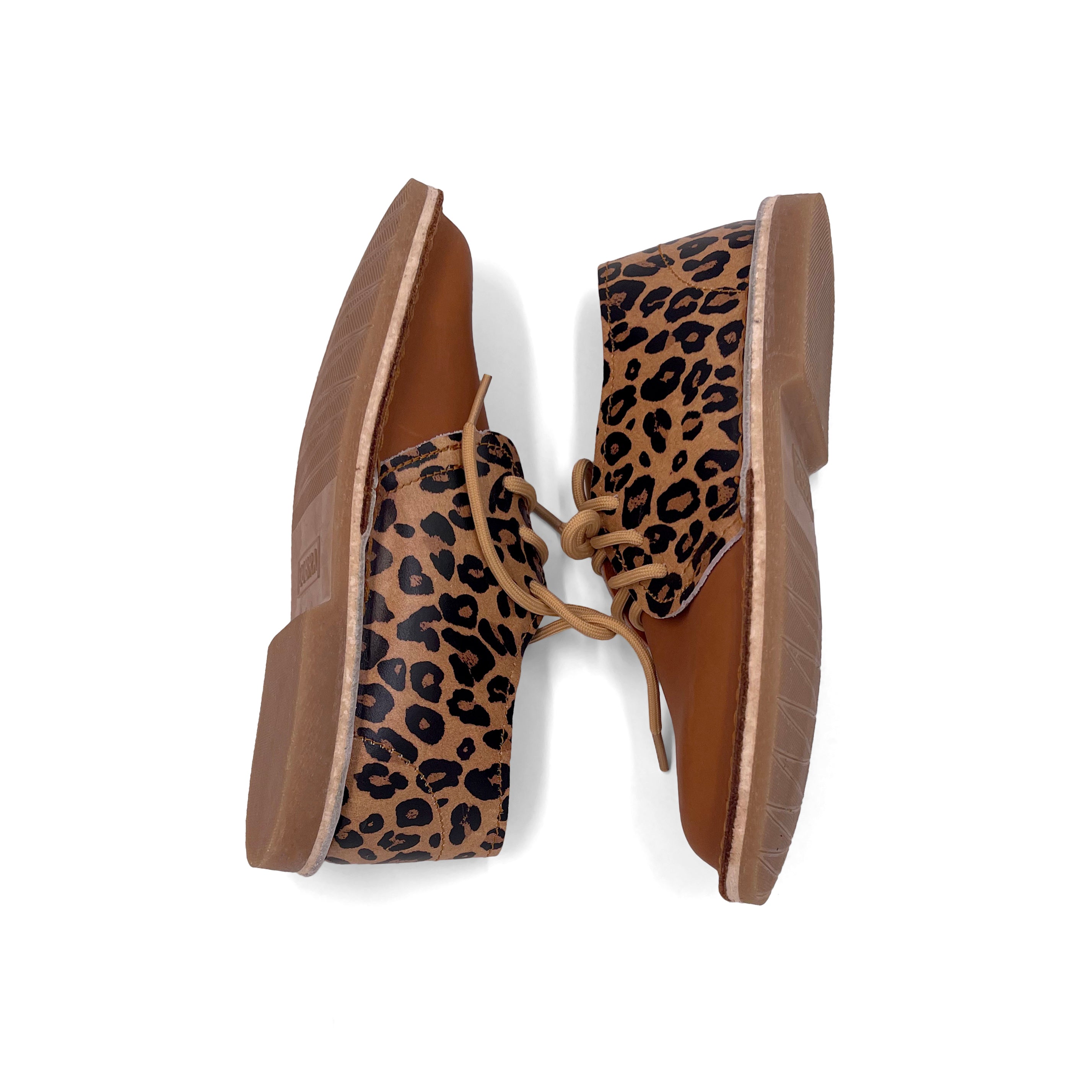 Floral Fusion Vellies - Leopard Print