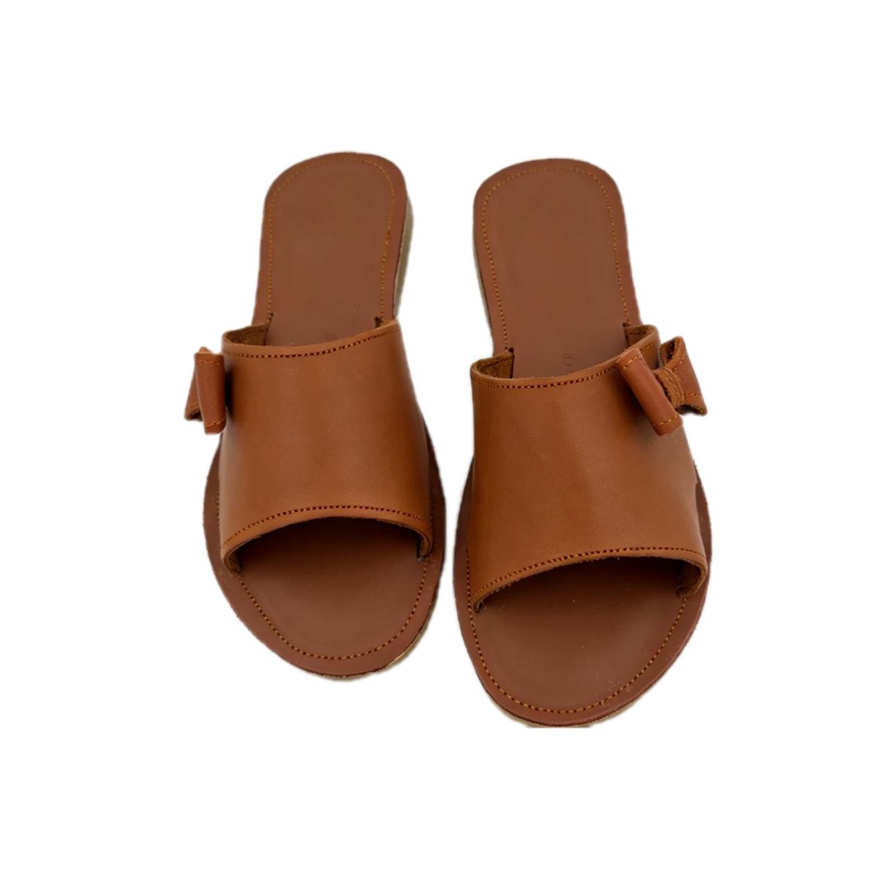 Queen Leather Slip On
