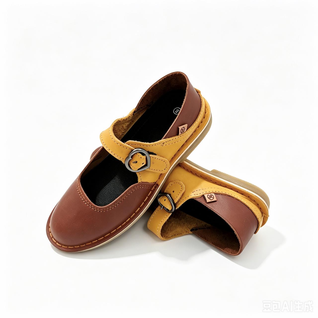 Convertible cross-strap Genuine Leather Pump Sandals