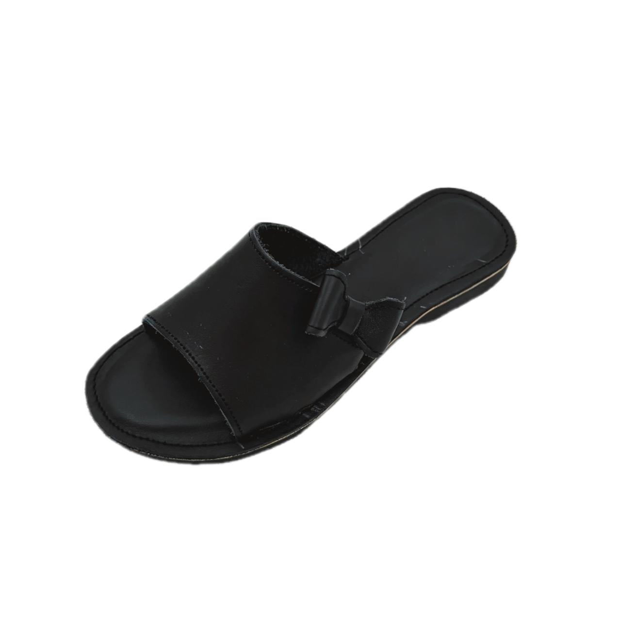 Queen Leather Slip On