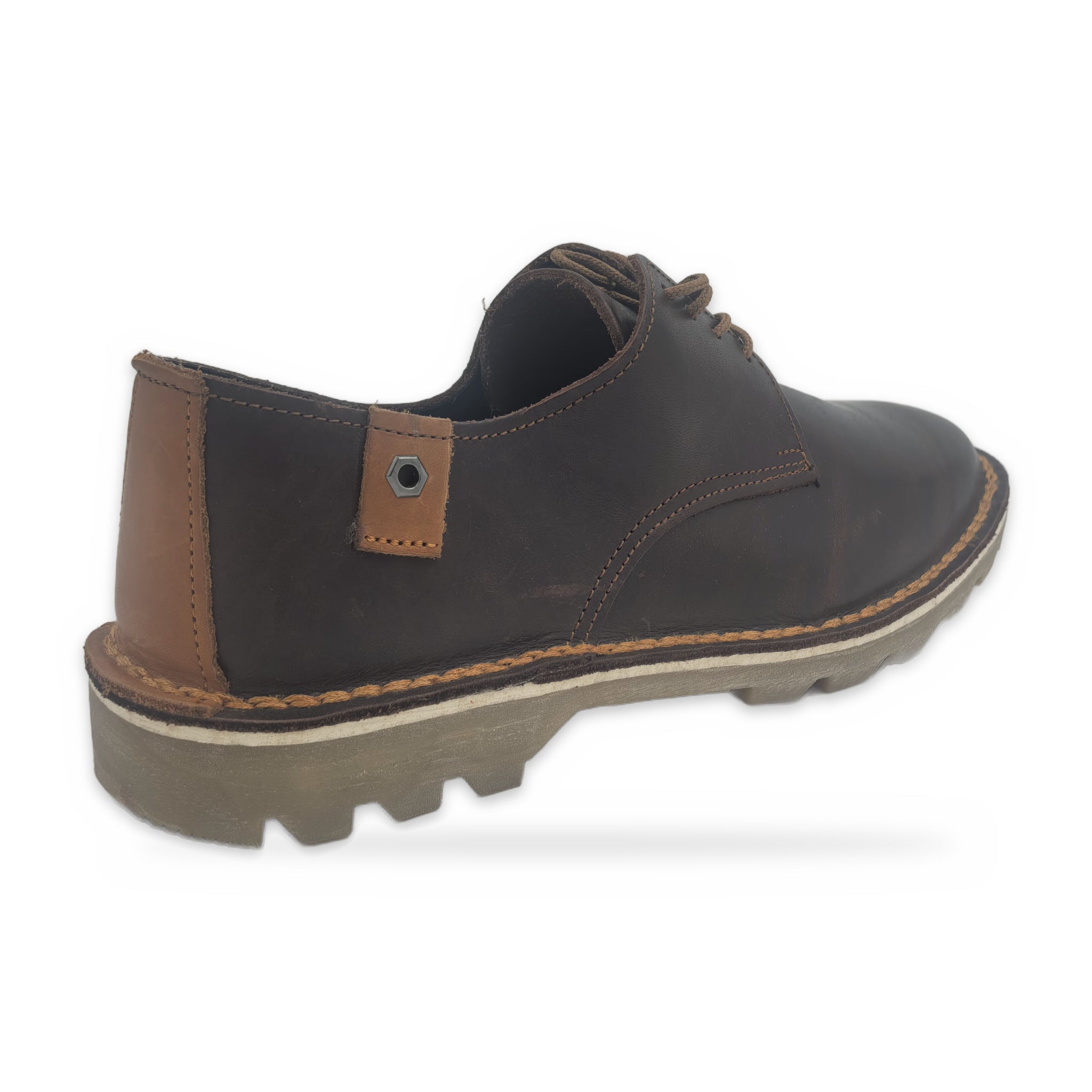 Button Tab Derby Vellies – Navy