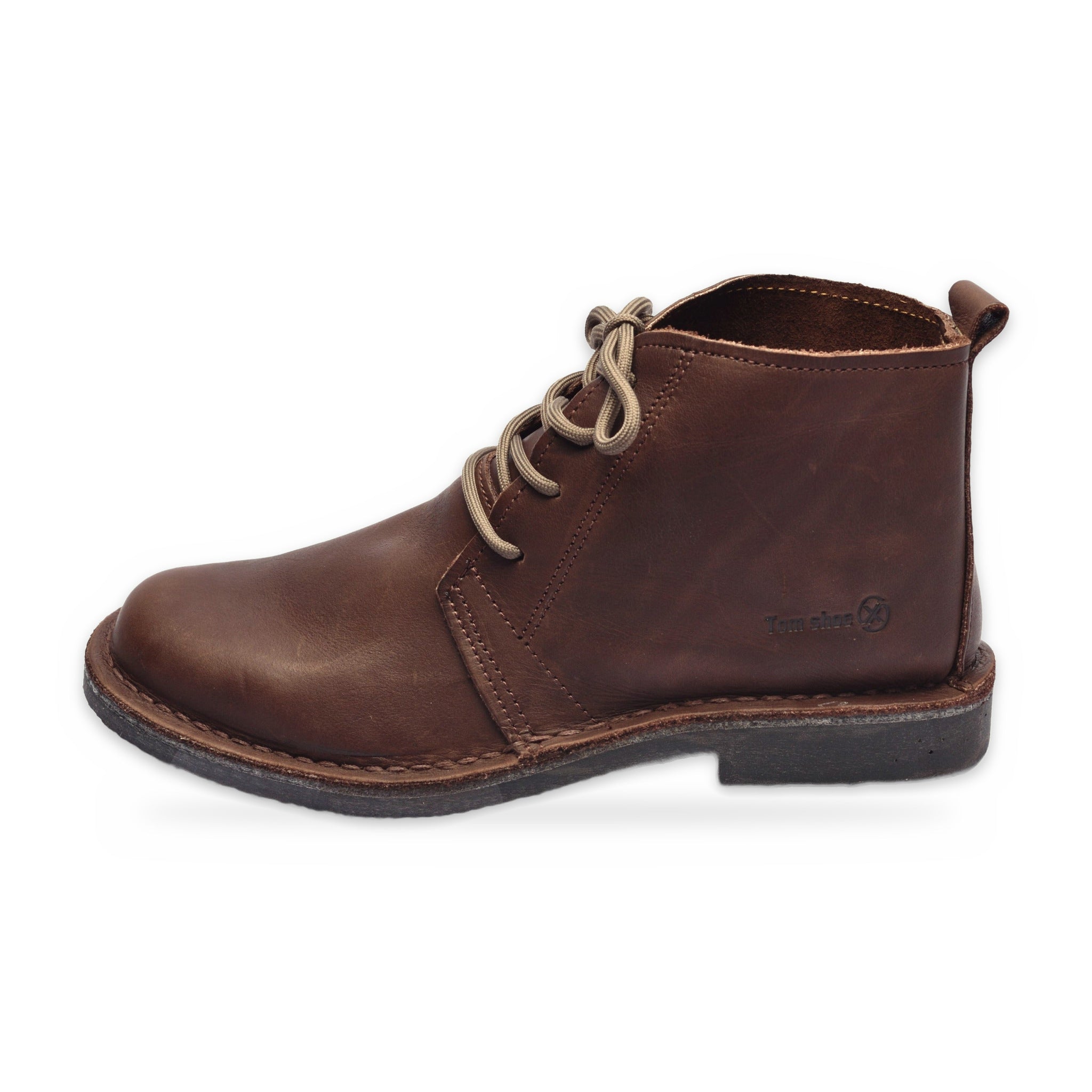 Urban Vellies High Cut – Dark Brown Leather